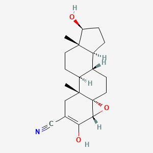 Chemical structure for TRILOSTANE