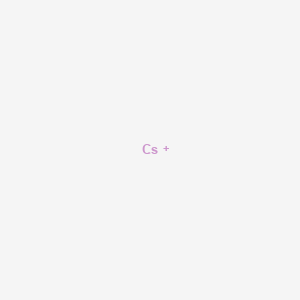 Chemical structure for CESIUM CATION