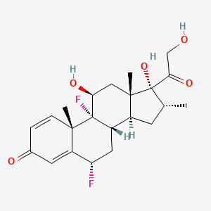Chemical structure for FLUMETHASONE