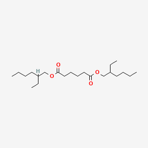 Chemical structure for DIETHYLHEXYL ADIPATE