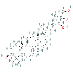Chemical structure for GANODERIOL A