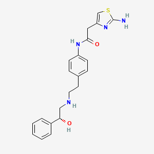 Chemical structure for MIRABEGRON