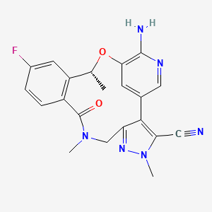 Chemical structure for LORLATINIB