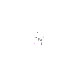 Chemical structure for LEAD IODIDE