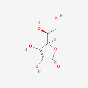 Chemical structure for ASCORBIC ACID