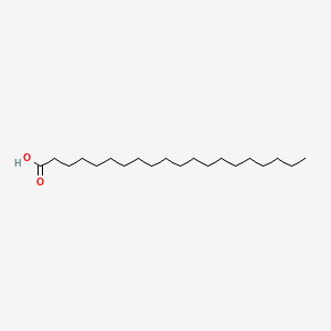 Chemical structure for ARACHIDIC ACID