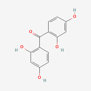 Chemical structure for BENZOPHENONE-2