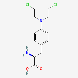 Chemical structure for MELPHALAN