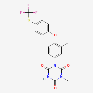 Chemical structure for TOLTRAZURIL
