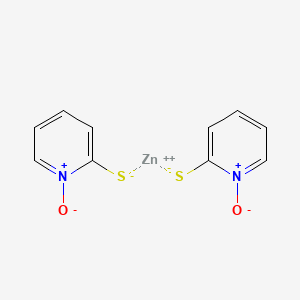 Chemical structure for PYRITHIONE ZINC