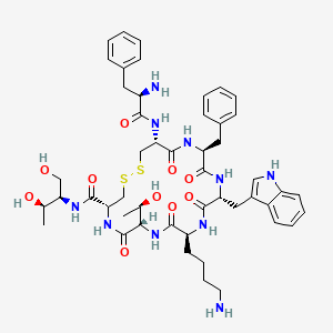 Chemical structure for OCTREOTIDE