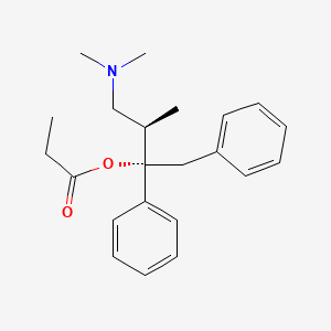 Chemical structure for PROPOXYPHENE