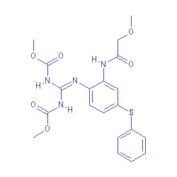 Chemical structure for FEBANTEL
