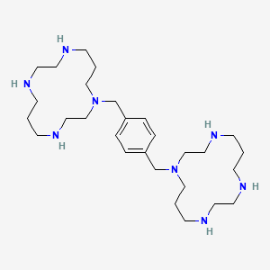 Chemical structure for PLERIXAFOR