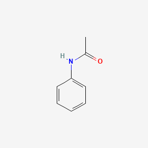 Chemical structure for ACETANILIDE