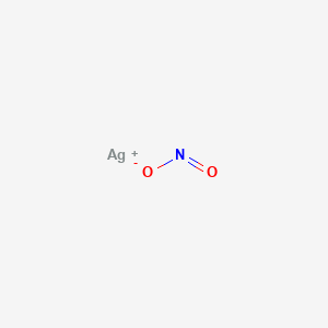 Chemical structure for SILVER NITRITE