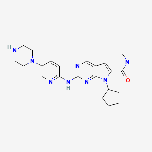 Chemical structure for RIBOCICLIB
