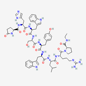 Chemical structure for DESLORELIN
