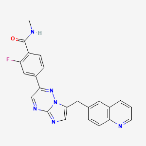 Chemical structure for CAPMATINIB