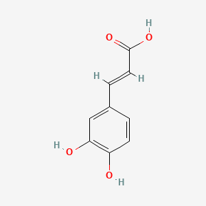 Chemical structure for CAFFEIC ACID