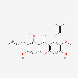 Chemical structure for MANGOSTIN