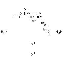 Chemical structure for ATTAPULGITE