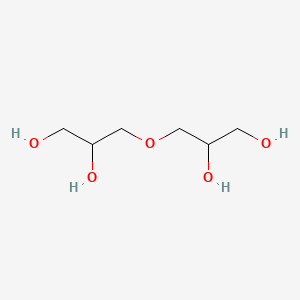 Chemical structure for .ALPHA.,.ALPHA.'-DIGLYCEROL