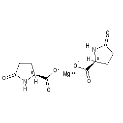 Chemical structure for MAGNESIUM PIDOLATE