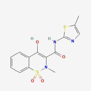 Chemical structure for MELOXICAM