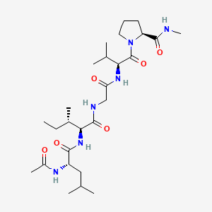 Chemical structure for ELASTIN (HUMAN)