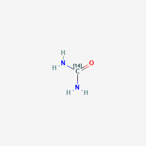 Chemical structure for UREA C-14