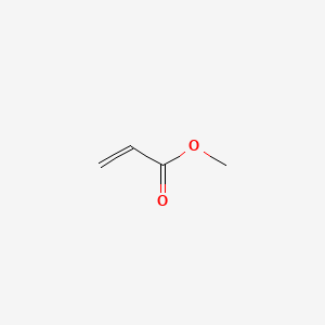 Chemical structure for METHYL ACRYLATE