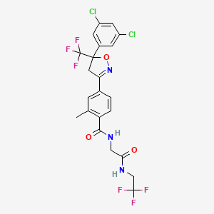 Chemical structure for FLURALANER