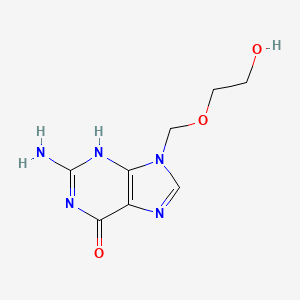 Chemical structure for ACYCLOVIR