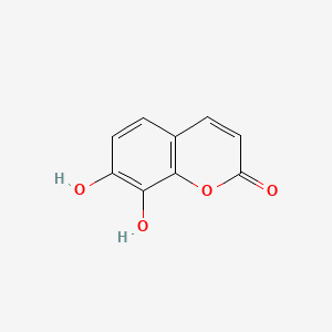 Chemical structure for DAPHNETIN