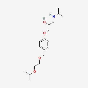 Chemical structure for BISOPROLOL