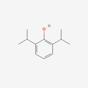 Chemical structure for PROPOFOL