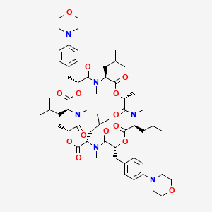 Chemical structure for EMODEPSIDE