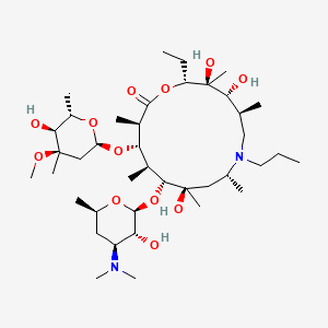 Chemical structure for GAMITHROMYCIN