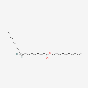 Chemical structure for DECYL OLEATE